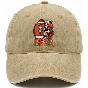 CFB Kings Washed Cotton Baseball Cap Bear Skull Gothic Fan Gift TS12 Print Your Wear