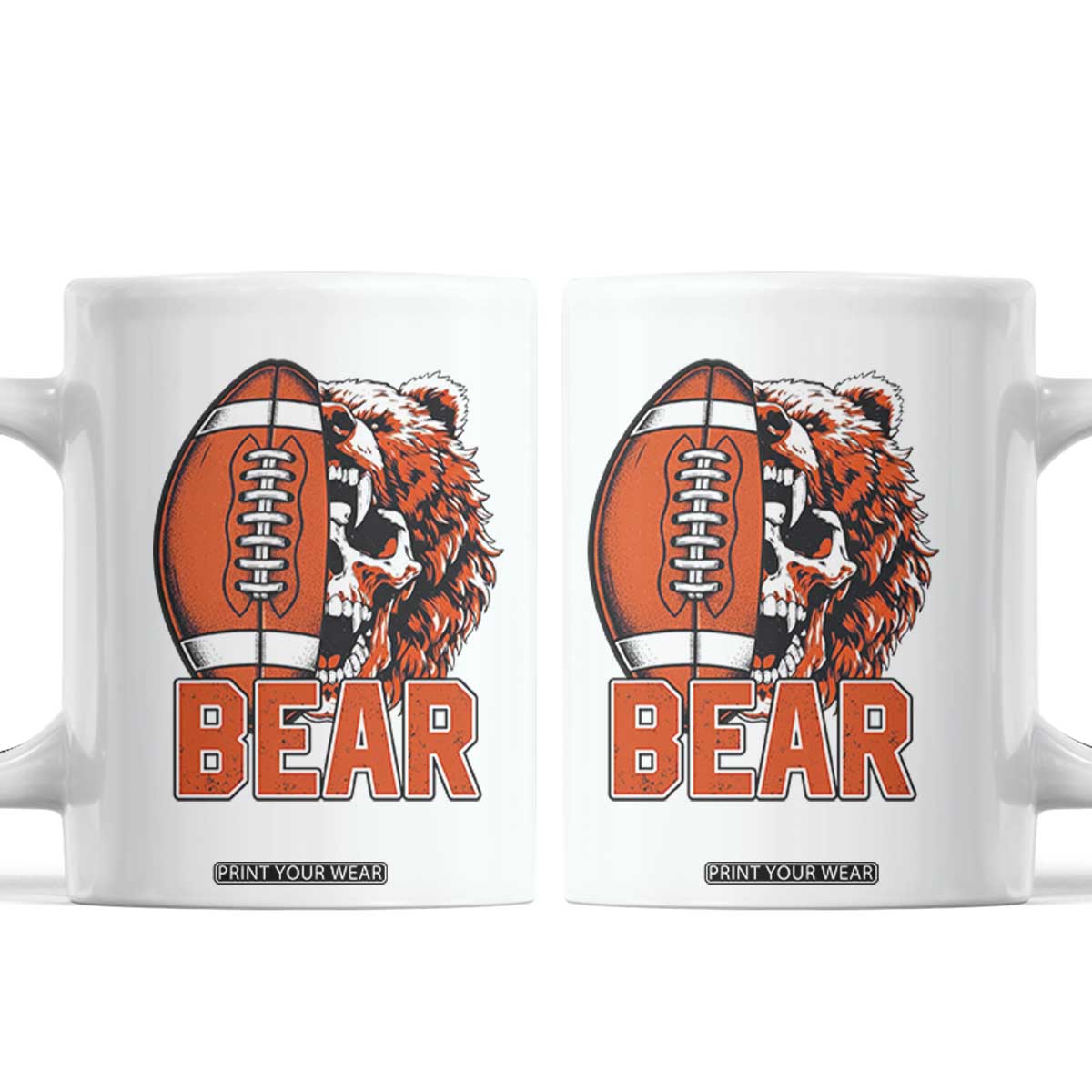 CFB Kings Coffee Mug Bear Skull Gothic Fan Gift TS12 White Print Your Wear