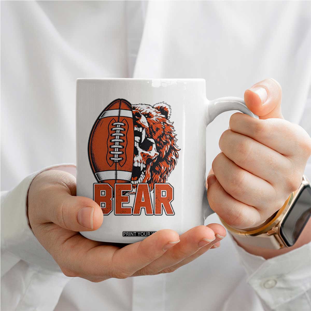 CFB Kings Coffee Mug Bear Skull Gothic Fan Gift TS12 Print Your Wear