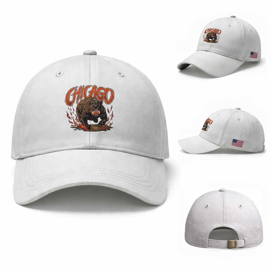 Funny CFBF Baseball Cap Gift For Sports Lovers TS12 Baseball Cap Universal Fit White Print Your Wear