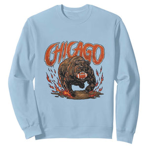 Funny CFBF Sweatshirt Gift For Sports Lovers TS12 Light Blue Print Your Wear