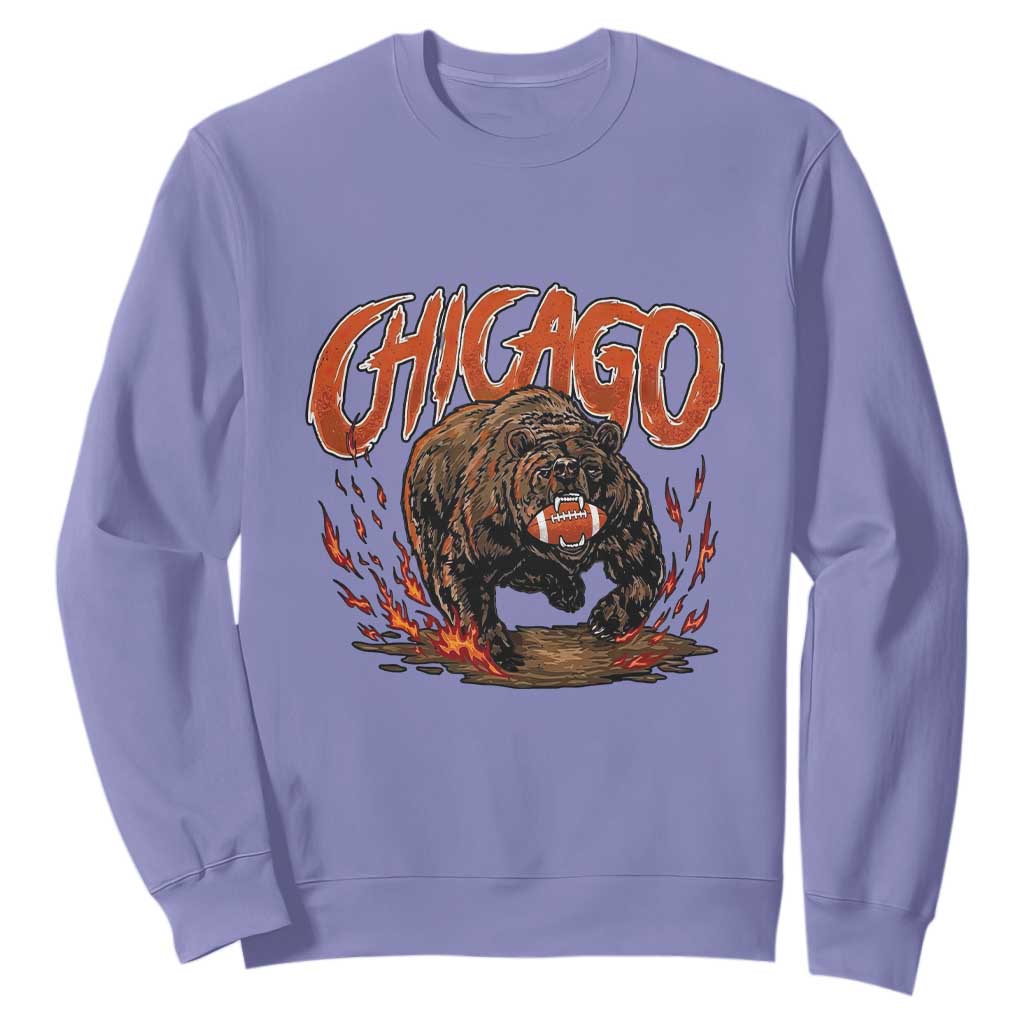 Funny CFBF Sweatshirt Gift For Sports Lovers TS12 Violet Print Your Wear