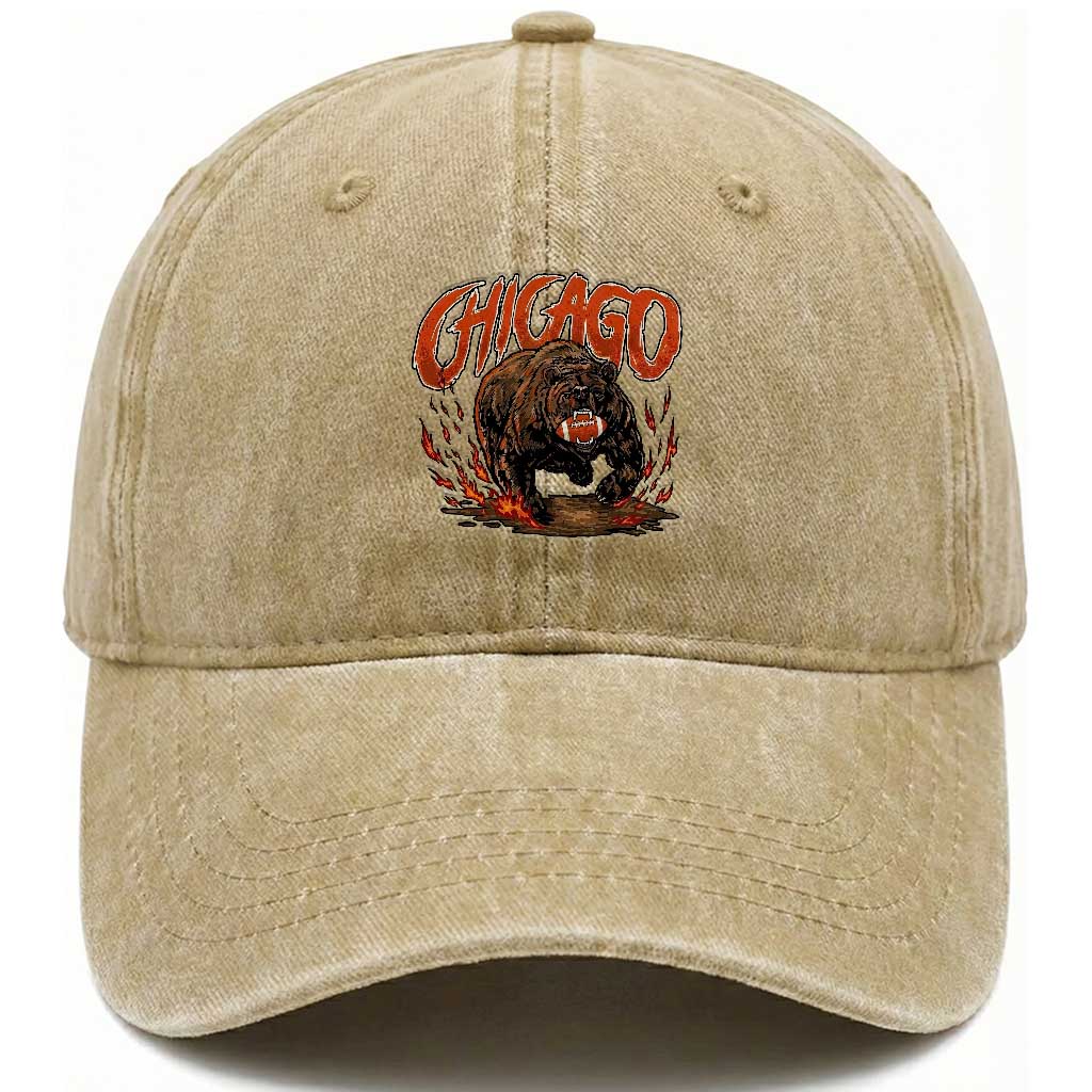 Funny CFBF Washed Cotton Baseball Cap Gift For Sports Lovers TS12 Print Your Wear