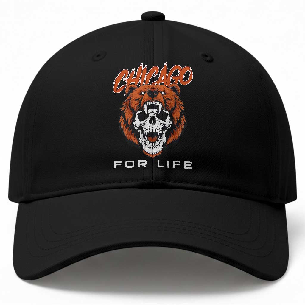 CFB Lover Baseball Cap Bear Skull Gothic Fan Gift TS12 Print Your Wear