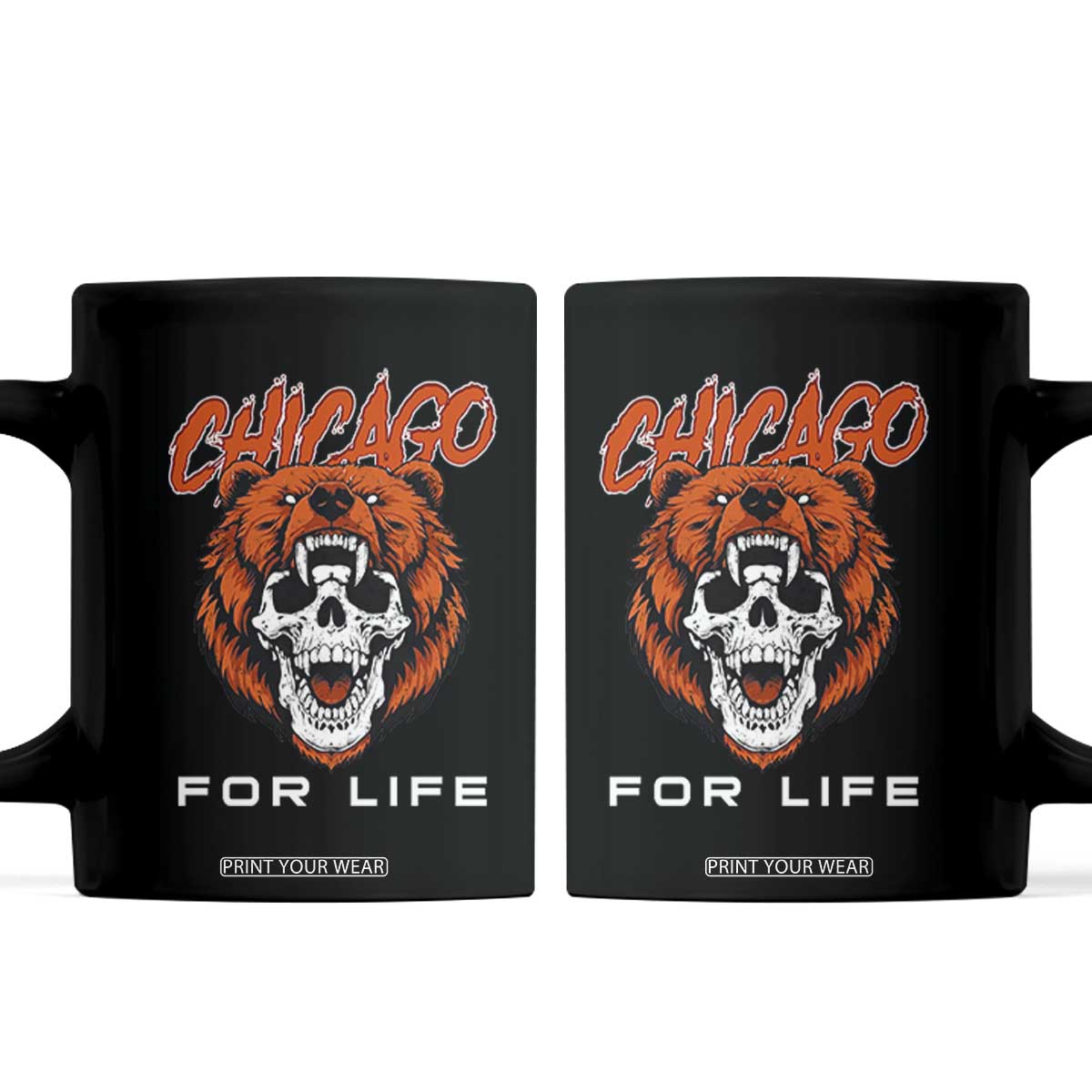 CFB Lover Coffee Mug Bear Skull Gothic Fan Gift TS12 Black Print Your Wear