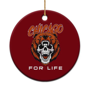 CFB Lover Ceramic Ornament Bear Skull Gothic Fan Gift TS12 1pc Red Print Your Wear