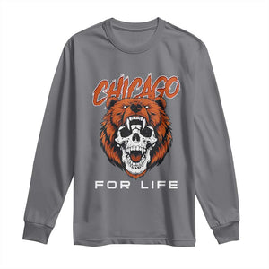 CFB Lover Long Sleeve Shirt Bear Skull Gothic Fan Gift TS12 Charcoal Print Your Wear