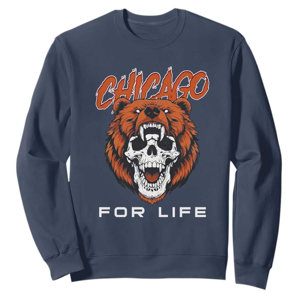 CFB Lover Sweatshirt Bear Skull Gothic Fan Gift TS12 Navy Print Your Wear