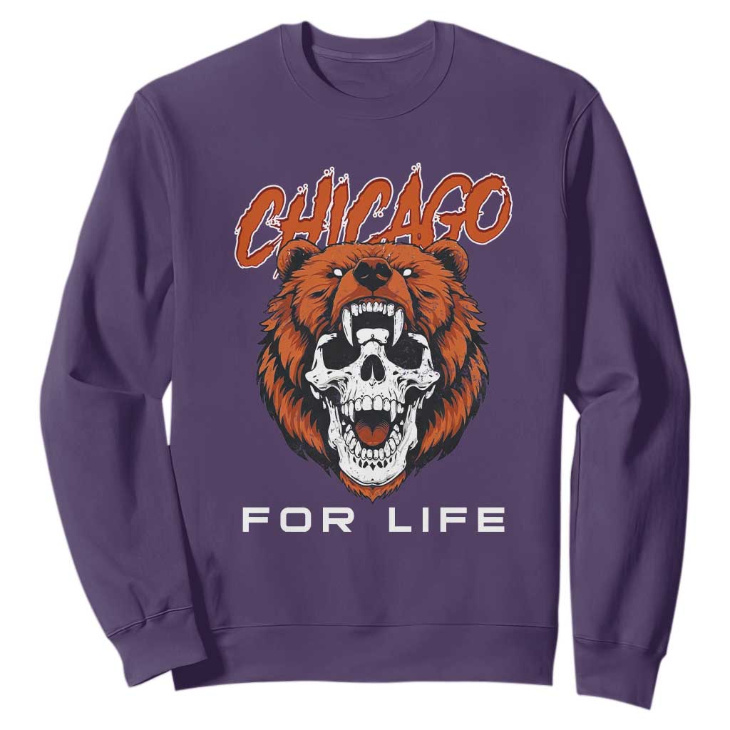 CFB Lover Sweatshirt Bear Skull Gothic Fan Gift TS12 Purple Print Your Wear