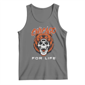 CFB Lover Tank Top Bear Skull Gothic Fan Gift TS12 Black Heather Print Your Wear