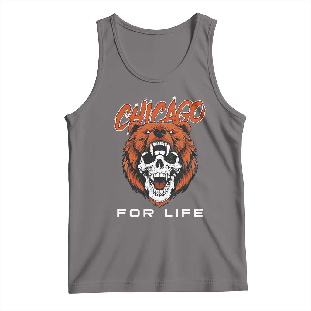CFB Lover Tank Top Bear Skull Gothic Fan Gift TS12 Deep Heather Print Your Wear