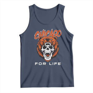 CFB Lover Tank Top Bear Skull Gothic Fan Gift TS12 Navy Print Your Wear