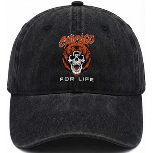 CFB Lover Washed Cotton Baseball Cap Bear Skull Gothic Fan Gift TS12 Print Your Wear