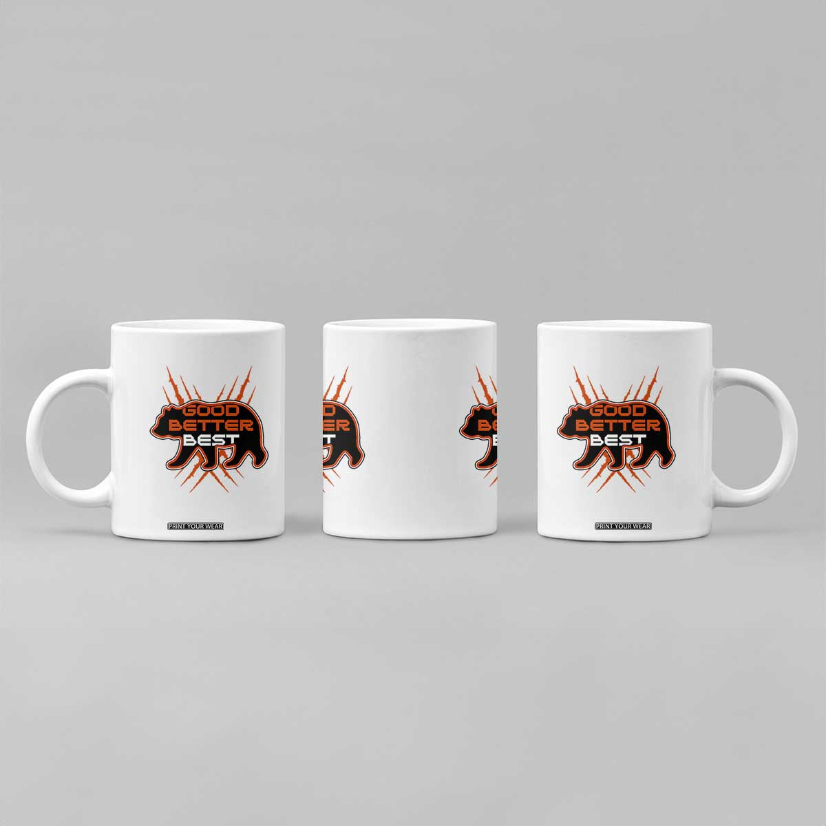 Good Better Best Motivational Coffee Mug CFB Lover Gift TS12 Print Your Wear
