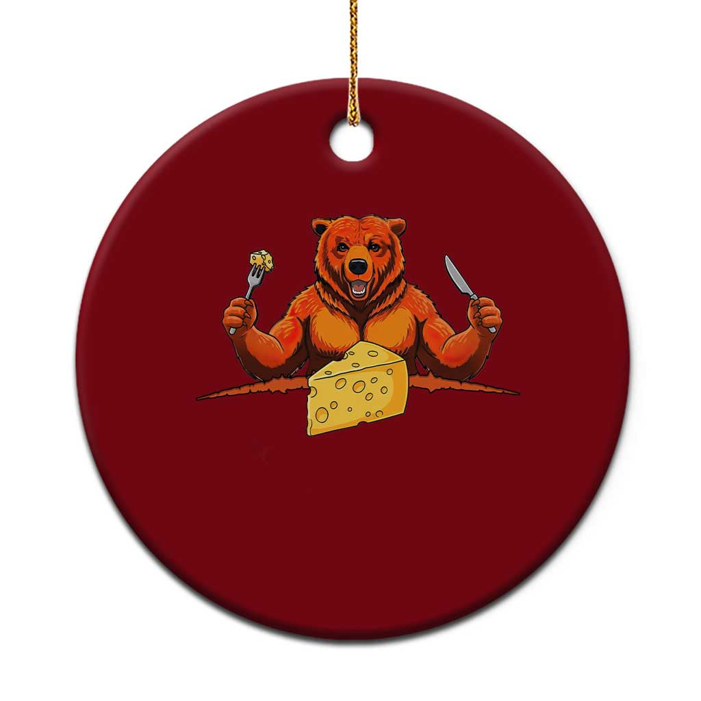 Football Rival Gift Ceramic Ornament Funny Br Eating CHZ TS12 1pc Red Print Your Wear