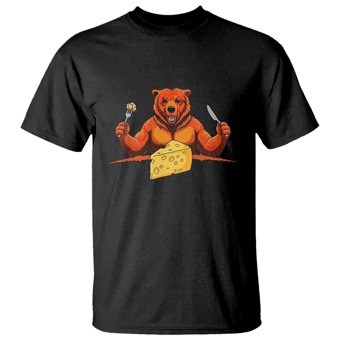 Football Rival Gift T Shirt Funny Br Eating CHZ TS12 Black Print Your Wear