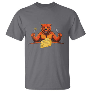 Football Rival Gift T Shirt Funny Br Eating CHZ TS12 Charcoal Print Your Wear