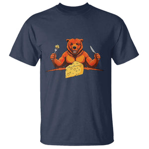 Football Rival Gift T Shirt Funny Br Eating CHZ TS12 Navy Print Your Wear