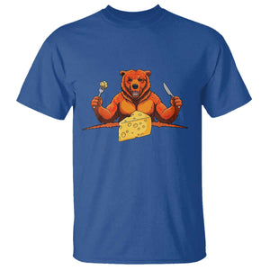 Football Rival Gift T Shirt Funny Br Eating CHZ TS12 Royal Blue Print Your Wear