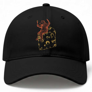 BR Eating CHZ Baseball Cap Funny Football Rival Gift TS12 Print Your Wear