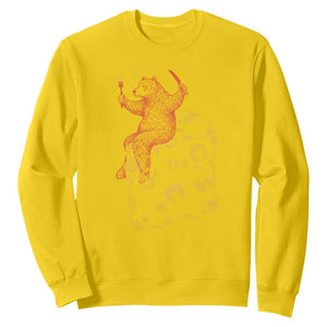 BR Eating CHZ Sweatshirt Funny Football Rival Gift TS12 Daisy Print Your Wear