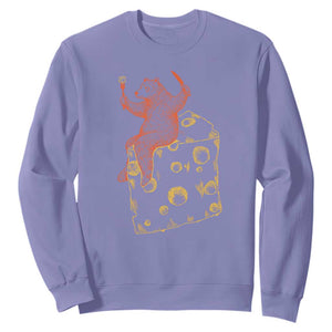 BR Eating CHZ Sweatshirt Funny Football Rival Gift TS12 Violet Print Your Wear