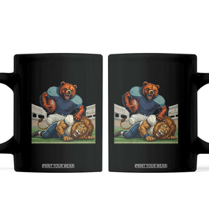 Football Rival Gift Coffee Mug Fierce Br Defeating Lio TS12 Black Print Your Wear