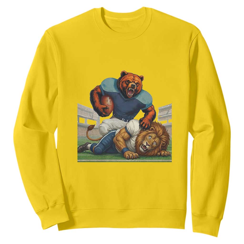 Football Rival Gift Sweatshirt Fierce Br Defeating Lio TS12 Daisy Print Your Wear