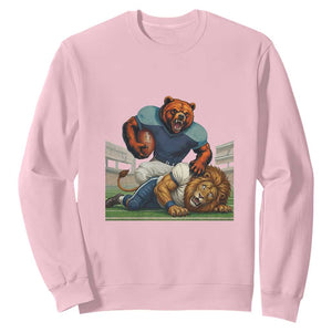 Football Rival Gift Sweatshirt Fierce Br Defeating Lio TS12 Light Pink Print Your Wear