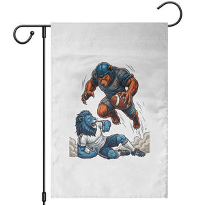 Fierce Br Defeating Lio Garden Flag Gift For Football Lovers TS12 White Print Your Wear