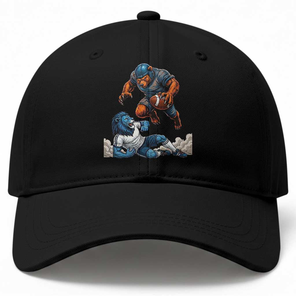 Fierce Br Defeating Lio Baseball Cap Gift For Football Lovers TS12 Print Your Wear