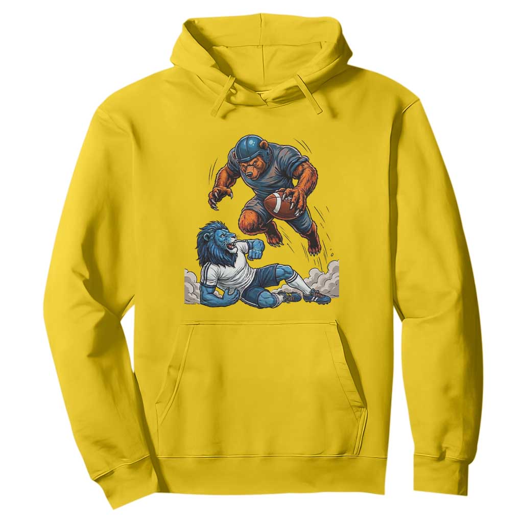Fierce Br Defeating Lio Hoodie Gift For Football Lovers TS12 Daisy Print Your Wear