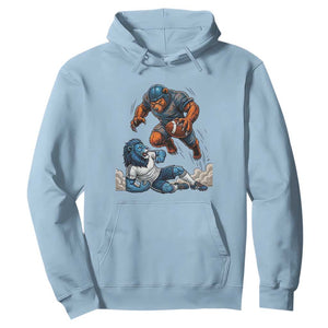 Fierce Br Defeating Lio Hoodie Gift For Football Lovers TS12 Light Blue Print Your Wear