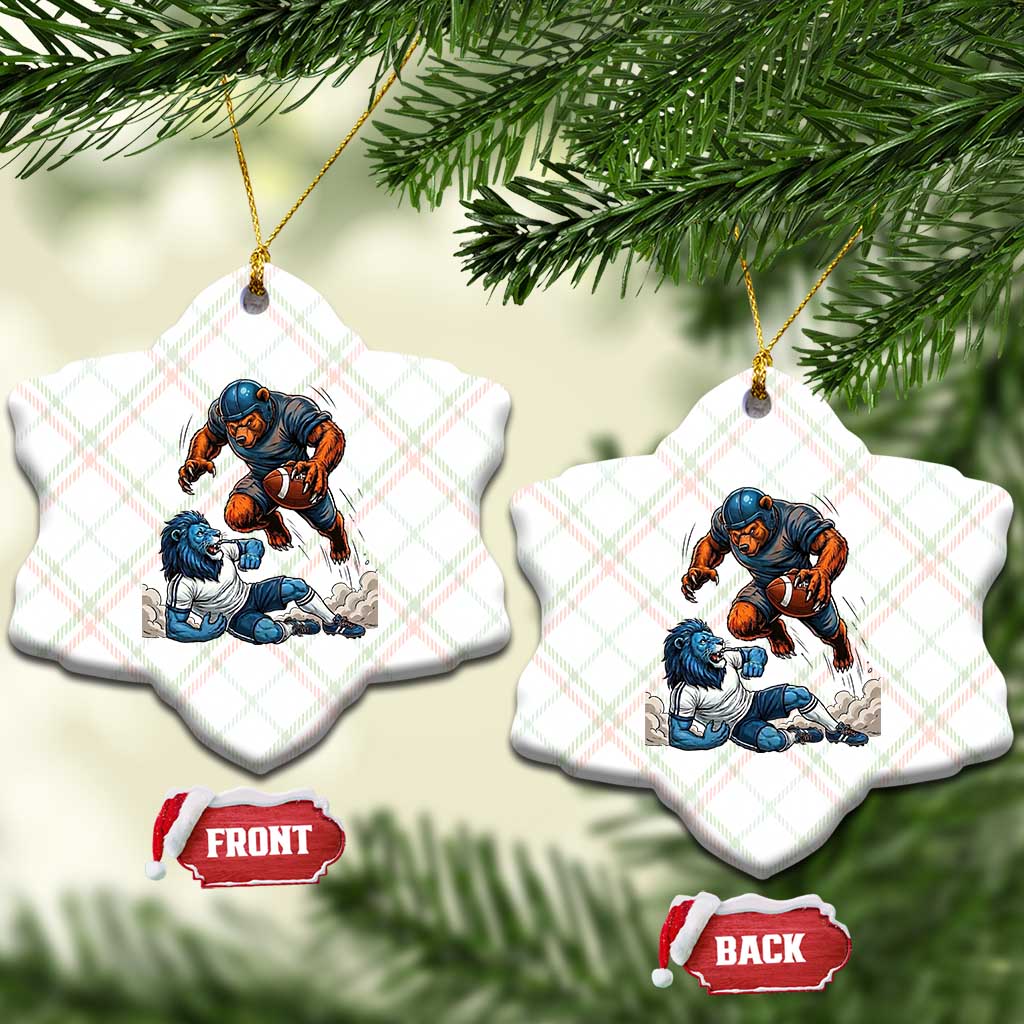 Fierce Br Defeating Lio Ceramic Ornament Gift For Football Lovers TS12 Print Your Wear