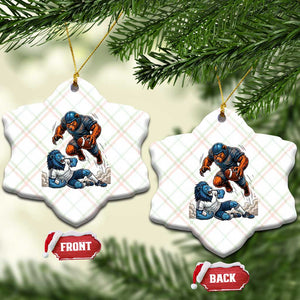 Fierce Br Defeating Lio Ceramic Ornament Gift For Football Lovers TS12 Print Your Wear