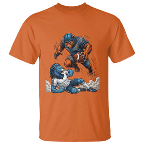 Fierce Br Defeating Lio T Shirt Gift For Football Lovers TS12 Orange Print Your Wear