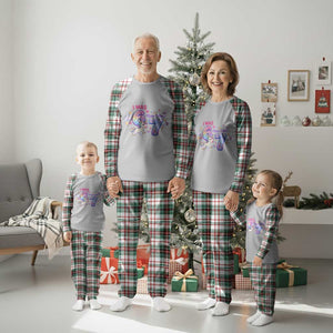 I Was 6 Now I Am 7 Plaid Pajama Set Funny Birthday Alpha Kids TS12 Christmas Plaid Print Your Wear