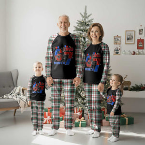 I Was 6 Now I Am 7 Plaid Pajama Set Funny Spider Birthday Boy TS12 Christmas Plaid Print Your Wear