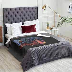 Spider Boy I Was 6 Now I Am 7 Throw Blanket Seventh Birthday Gift TS12 Print Your Wear