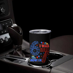 Spider Boy I Was 6 Now I Am 7 Tumbler Cup Seventh Birthday Gift TS12 Print Your Wear