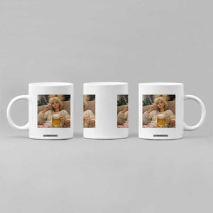 Funny Smoking And Drinking Doll Meme Coffee Mug Weekend Relaxation TS12 Print Your Wear