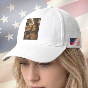 Funny Selfie Doll Meme Baseball Cap Aesthetic Doll Face Graphic TS12 Print Your Wear