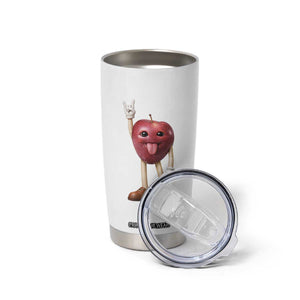Funny Apple With Face Wapple Meme Tumbler Cup TS12 Print Your Wear