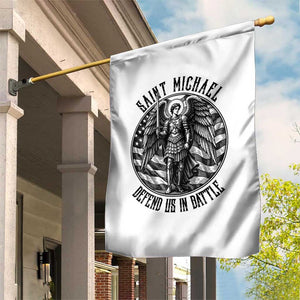 Saint Michael Defend Us In Battle Garden Flag American Flag Patriotic TS12 Print Your Wear