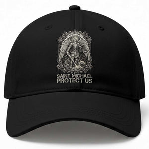 St Michael The Archangel Protect Us Baseball Cap Christian Faith Gift TS12 Print Your Wear
