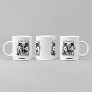 Funny Saint Michael Defeating Satan Coffee Mug Not Today Satan TS12 Print Your Wear