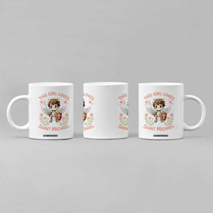 This Girl Loves Saint Michael Coffee Mug Catholic Faith Gift TS12 Print Your Wear
