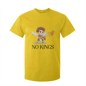 No Kings T Shirt For Kid Funny Saint Michael Topples The Crown TS12 Daisy Print Your Wear