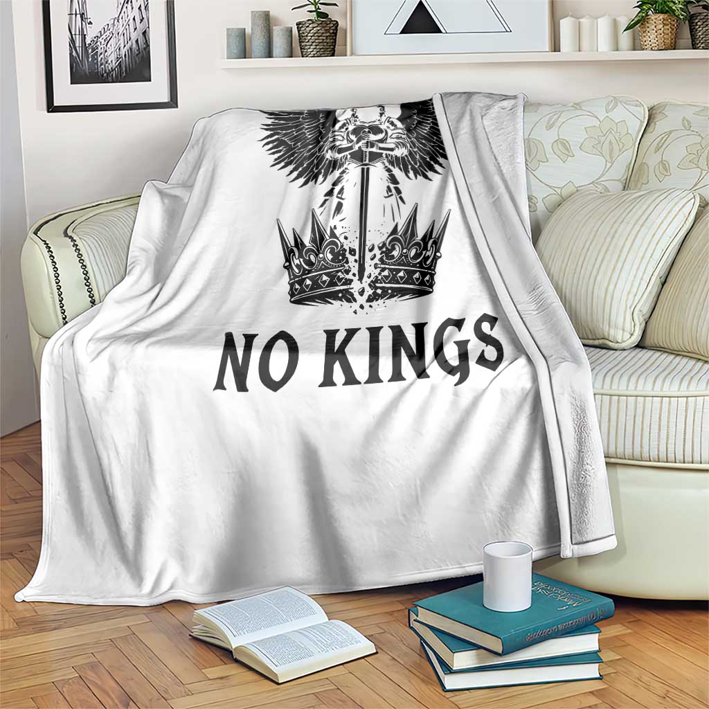 No Kings Throw Blanket St Michael Archangel Victory Over Tyranny TS12 Print Your Wear