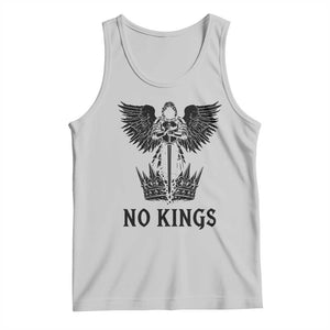 No Kings Tank Top St Michael Archangel Victory Over Tyranny TS12 Ash Print Your Wear
